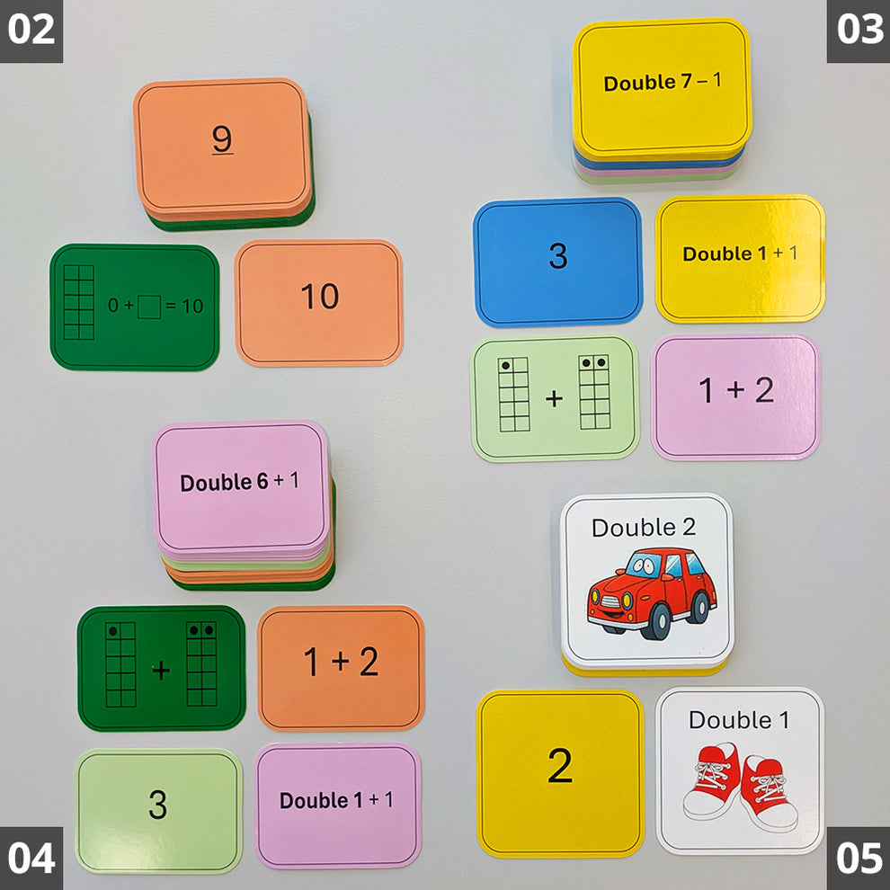Math Cards | Complete 41 Matching Card Sets + 1 Puzzle Set – Learning ...